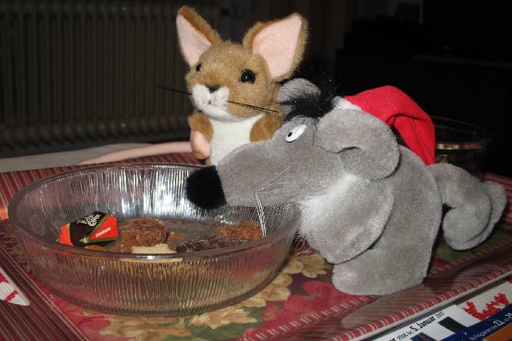 Wilhelm and cookies