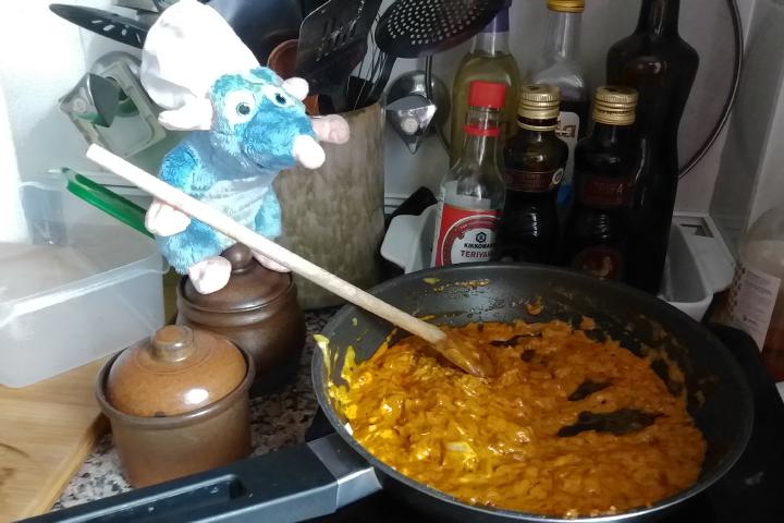 Remy cooking